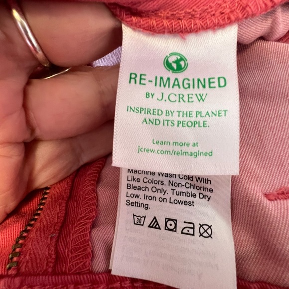J.Crew | Women’s Vintage Straight Pants | Pink | Size 29/8 - Picture 8 of 10